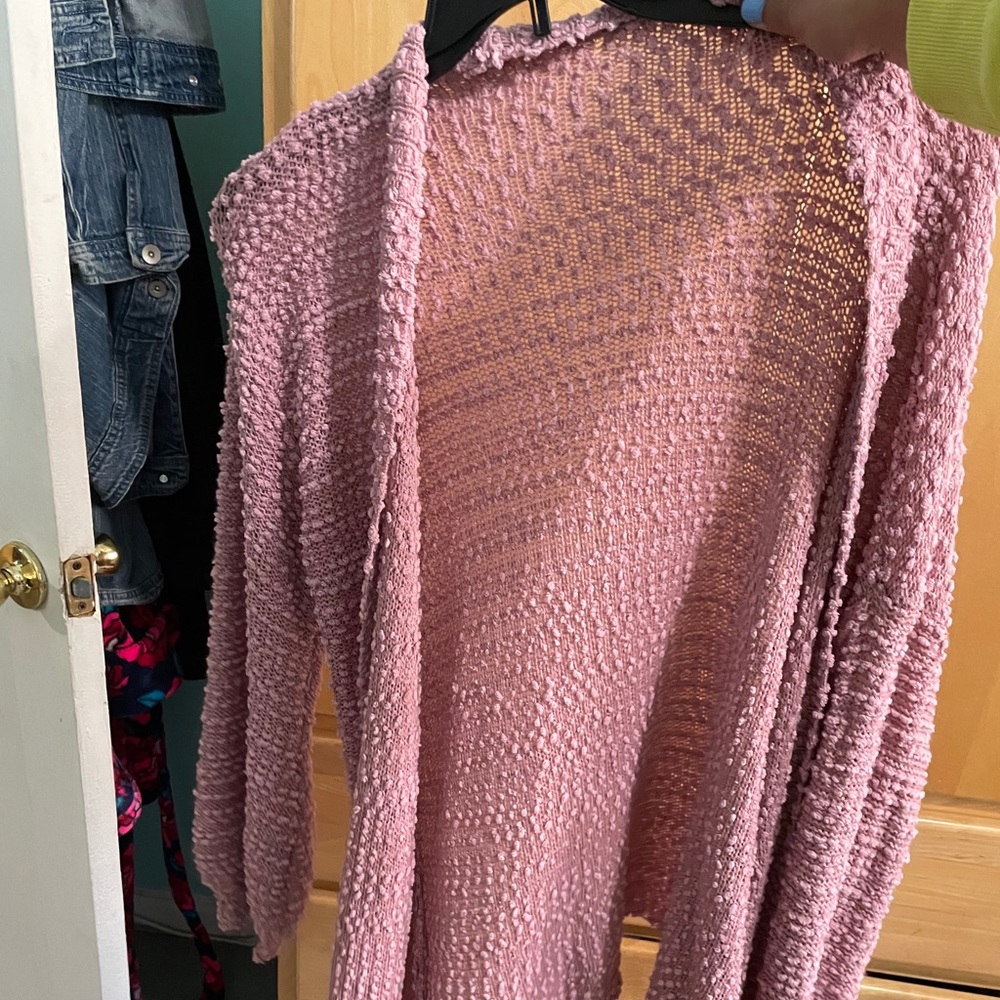 Pink Cardigan